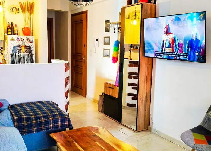 Lejlighed Calm & Comfortable - At Kalamaria Thessaloníki