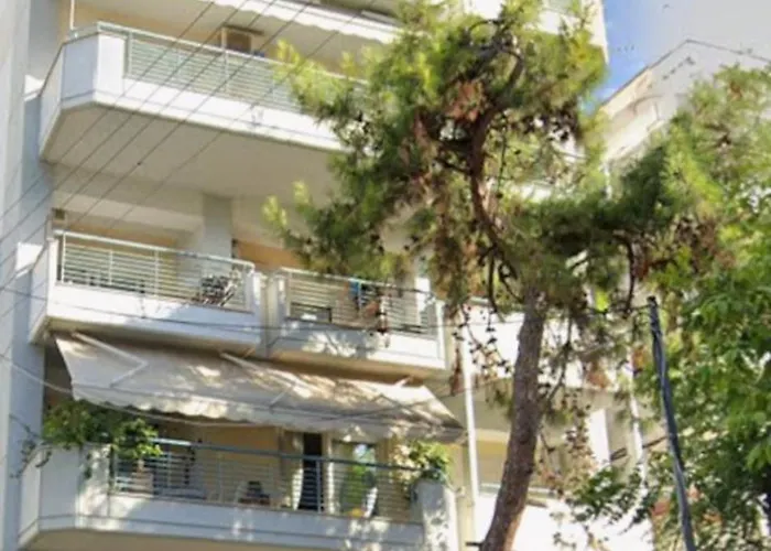 Calm & Comfortable - At Kalamaria דירה *